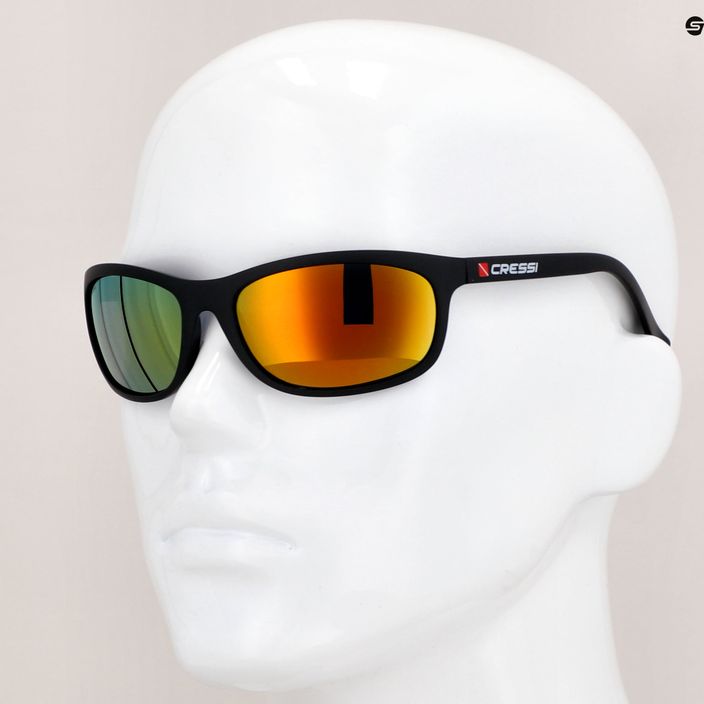 Ochelari de soare Cressi Rocker negru-portocalii XDB100018 7