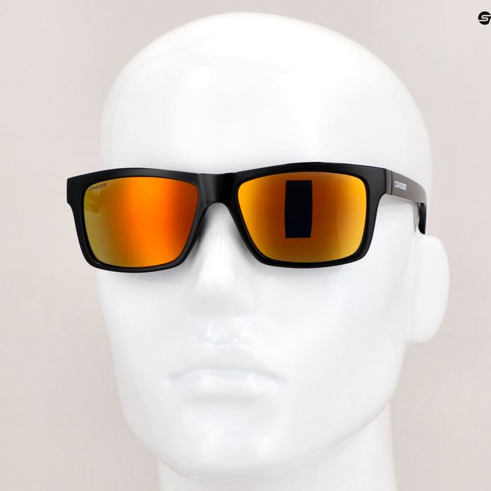 Ochelari de soare Cressi Bahia negru-portocalii XDB100602 8