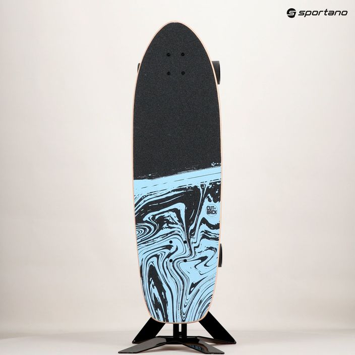 Surfskate Cutback Splash 34" alb-albastru skateboard CUT-SUR-SPL 13