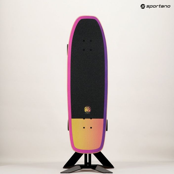 Surfskate skateboard Cutback Techno Wave 32" negru și culoare CUT-SUR-TWA 12