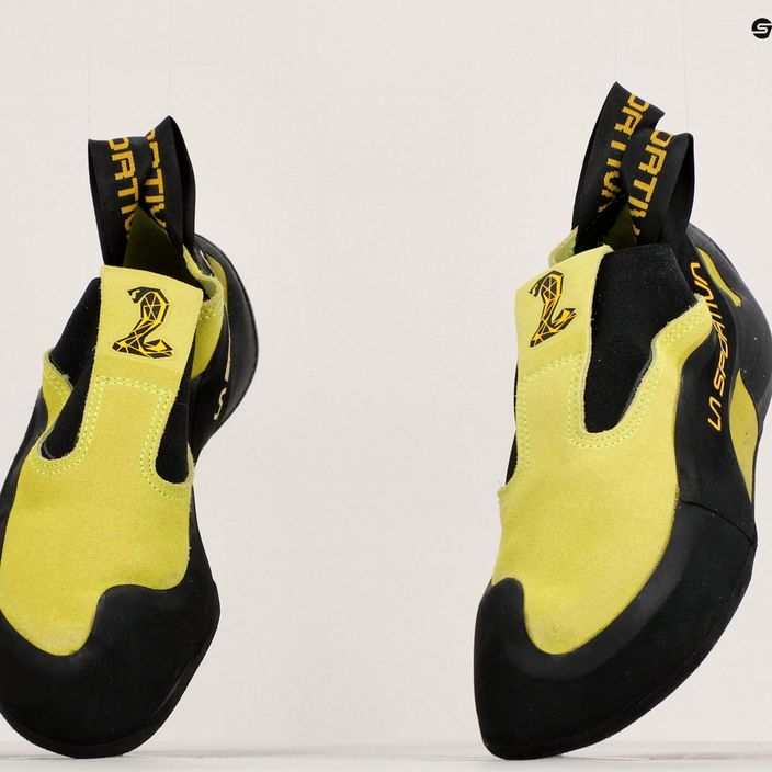 La Sportiva Cobra pantof de alpinism galben/negru 20N705705 19