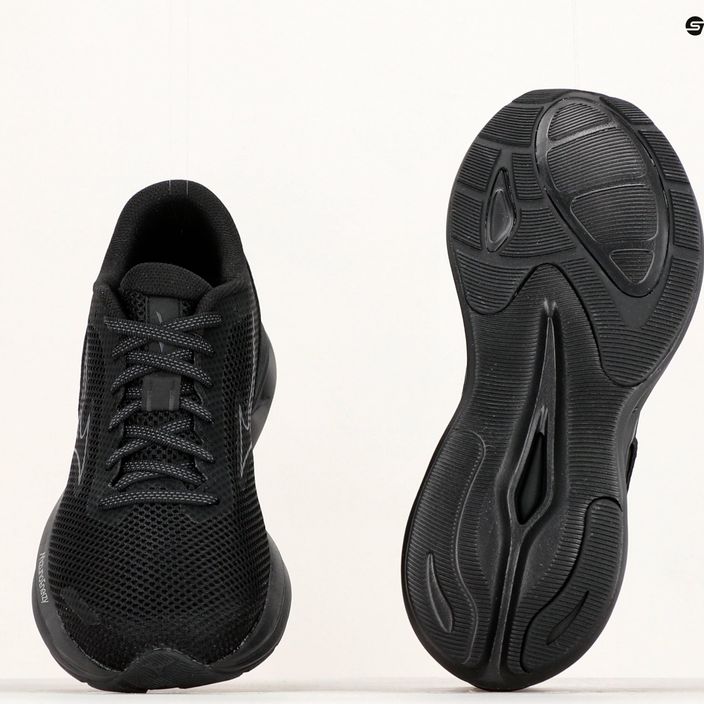 Pantofi de alergare pentru bărbați Mizuno Wave Revolt 3 negru J1GC231403 11