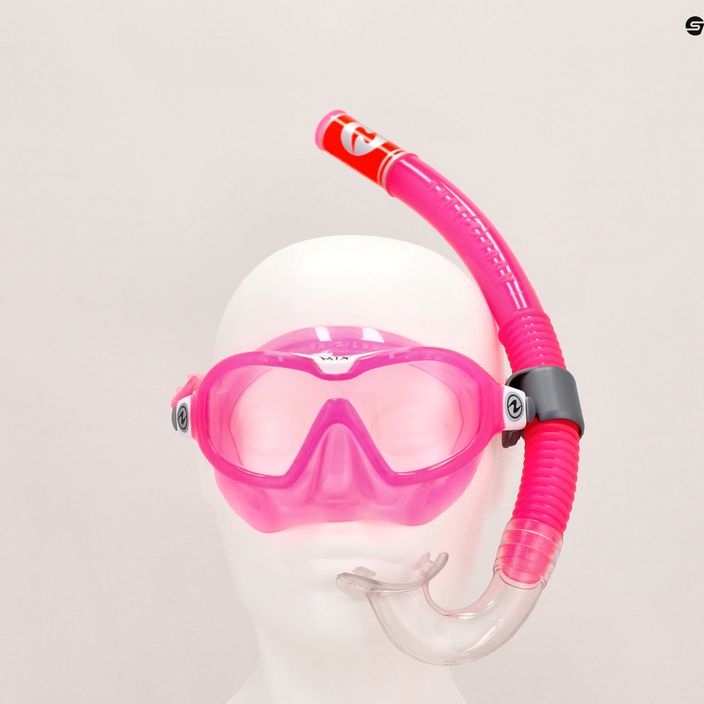 Aqualung Mix Kit Snorkel pentru copii Mască + Snorkel roz SC4250209 12