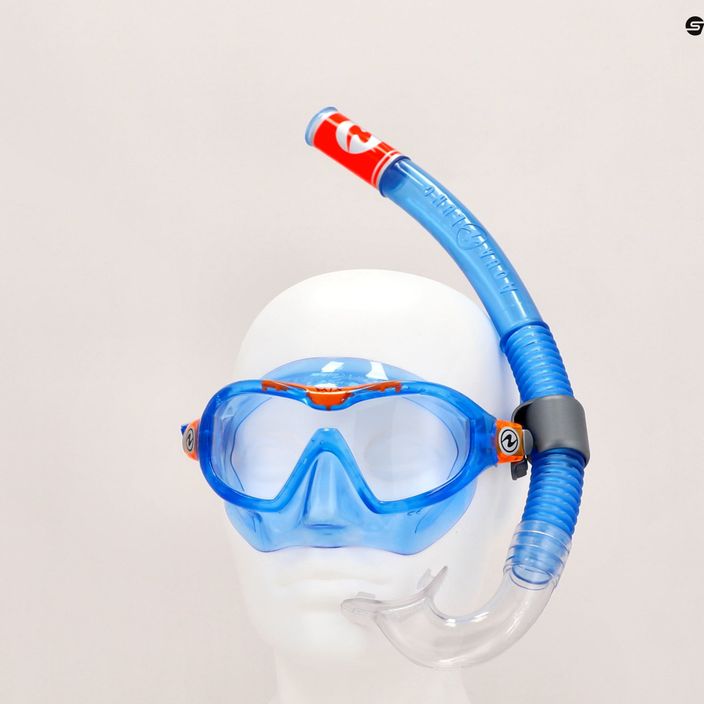 Aqualung Mix Kit Snorkel pentru copii Mască + Snorkel albastru SC4254008 12