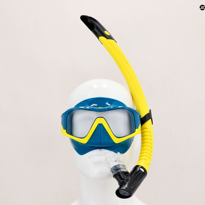 Aqualung Vita Combo Set de snorkeling Aqualung Vita Set de snorkeling Mască + snorkel albastru/galben SC4269807 12
