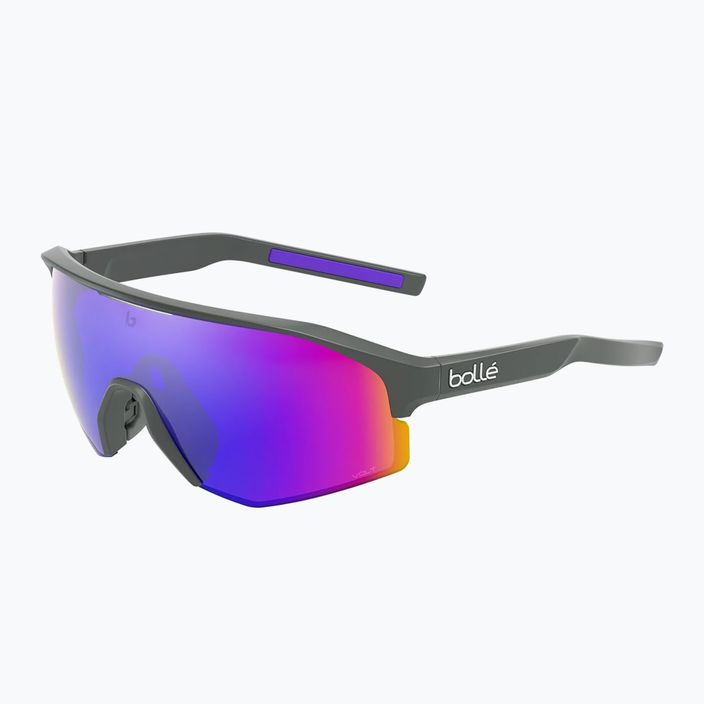 Ochelari de soare Bollé Lightshifter titanium matte/volt ultraviolet