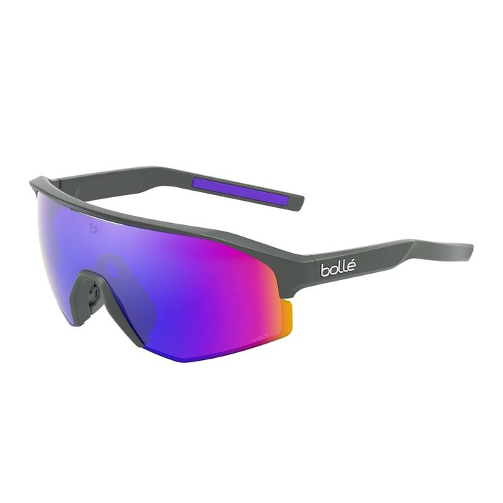 Ochelari de soare Bollé Lightshifter titanium matte/volt ultraviolet 2