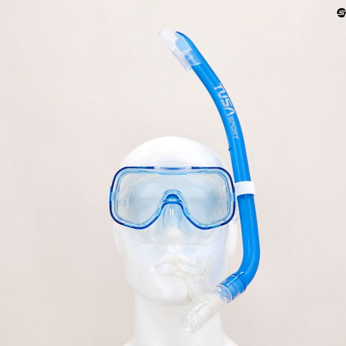 TUSA Set de scufundări Mască + Snorkel + Flippers MINI-KLEIO UP-0201 CB 11