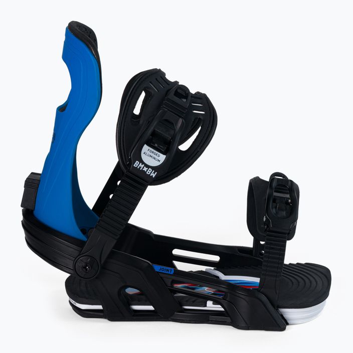 Atașamente de snowboard cu articulație metalică îndoită albastru 21BN001-BLUE 2