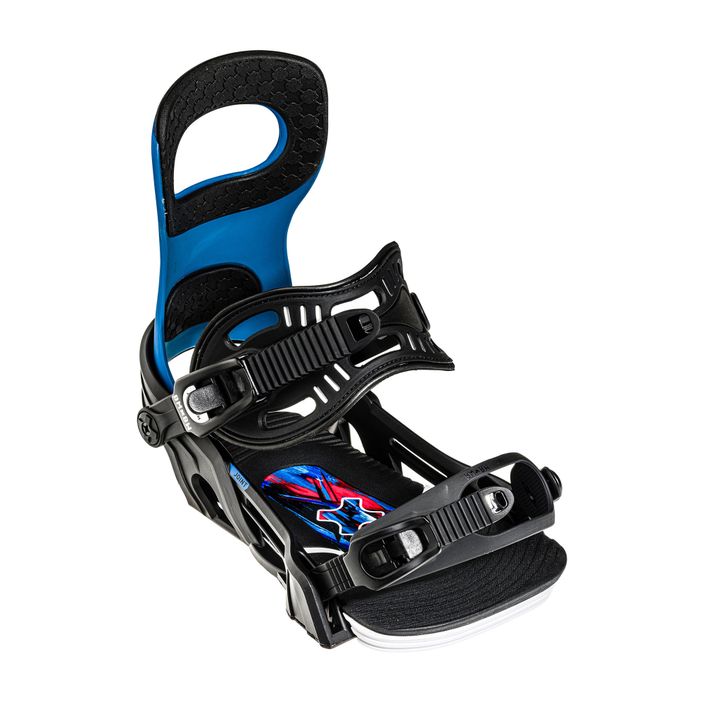 Atașamente de snowboard cu articulație metalică îndoită albastru 21BN001-BLUE 5