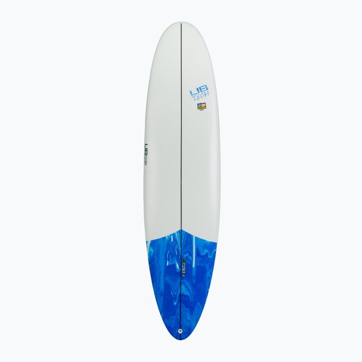 Lib Tech Pickup Stick surfboard alb și albastru 22SU010 2