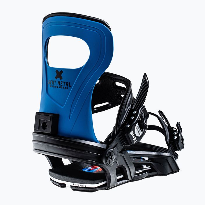 Atașamente de snowboard cu articulație metalică îndoită albastru 22BN003-BLUE 6