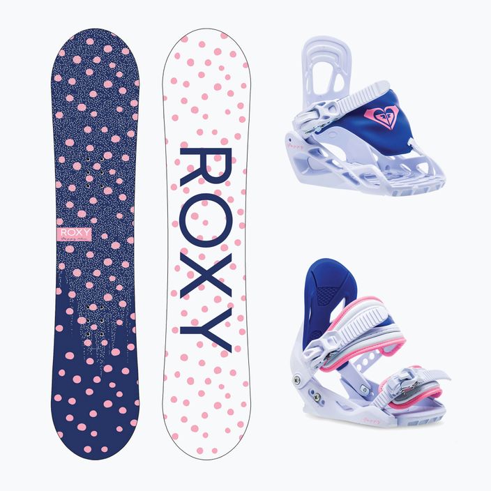 Snowboard pentru copii ROXY Poppy Package 2021 7