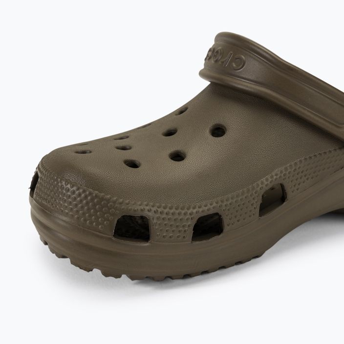 Klapki Crocs Classic brązowe 10001 8