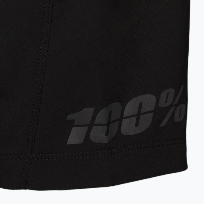 Pantaloni scurți de ciclism pentru femei 100% Ridecamp negru STO-45901-001-10 3