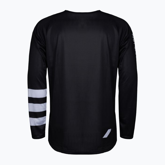 Tricou de ciclism pentru bărbați 100% R-Core Jersey LS negru STO-41104-011-11 2