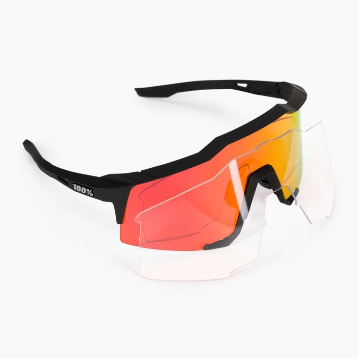Ochelari de ciclism 100% Speedcraft Multilayer Multilayer Mirror Lens negru STO-61001-412-01 6