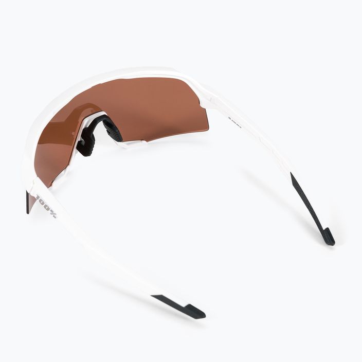 Ochelari de bicicletă 100% S3 Mirror Lens alb STO-61034-404-02 2
