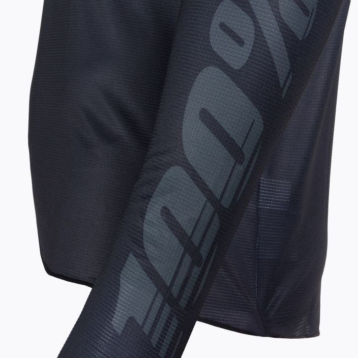 Tricou de ciclism pentru bărbați 100% R-Core X LS negru-gri STO-40000-00000 5