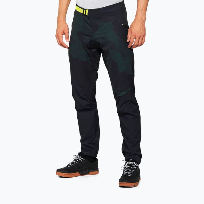 Pantaloni de ciclism pentru bărbați 100% Airmatic LE negru STO-40025-00011
