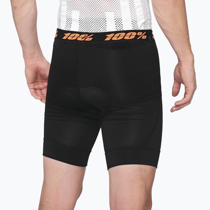 Boxeri de ciclism cu inserții pentru bărbați 100% Crux Liner black 2