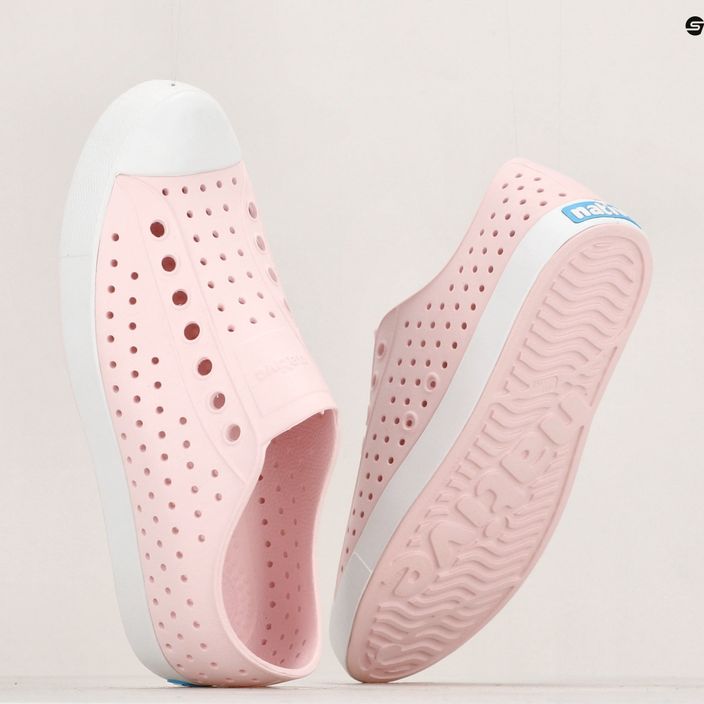 Pantofi de sport Native Jefferson roz lapte/albă scoică 18
