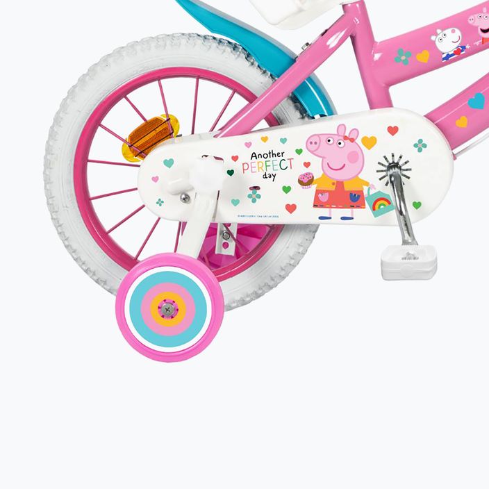 Toimsa 14" Peppa Pig biciclete pentru copii roz 1495 5