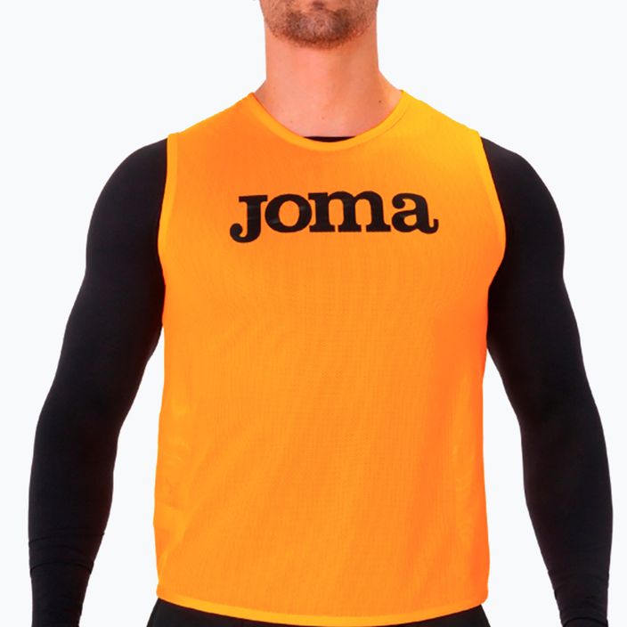 Marcator de fotbal Joma Training Bib fluor orange 3