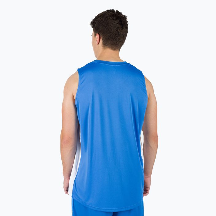 Joma Cancha III tricou de baschet albastru/alb 101573.702 3