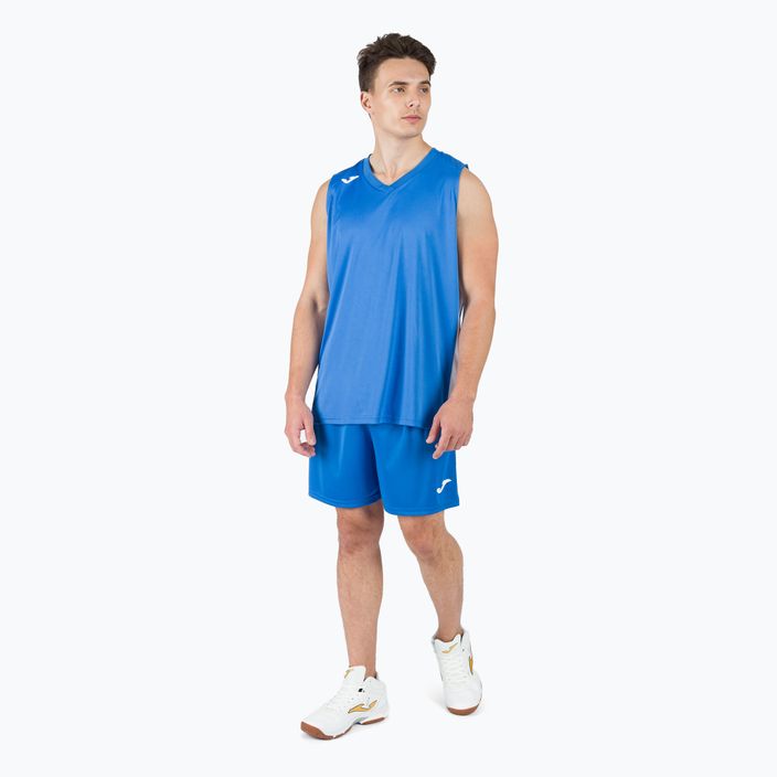 Joma Cancha III tricou de baschet albastru/alb 101573.702 5
