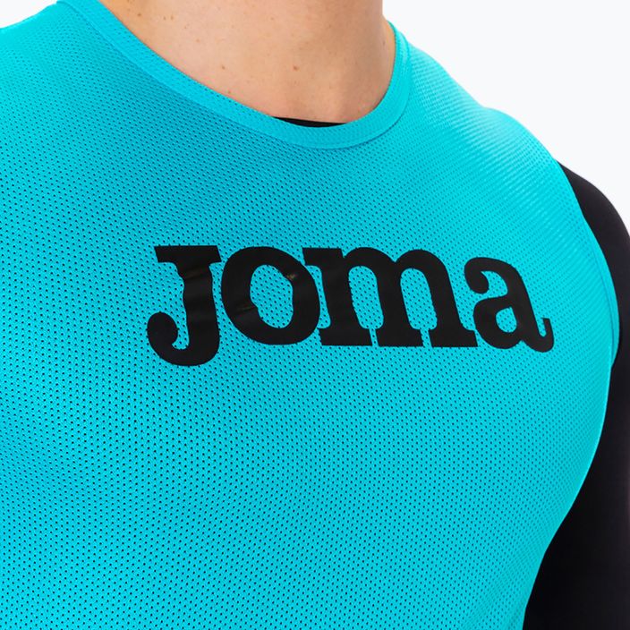Marcator de fotbal Joma Training Bib fluor turquoise 6