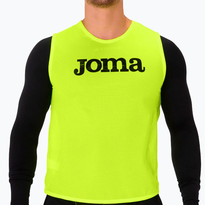 Marcator de fotbal Joma Training Bib fluor yellow 4