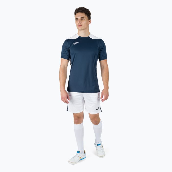 Joma Championship VI tricou de fotbal albastru/alb 101822.332 5