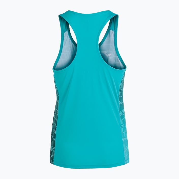 Top de alergat pentru femei Joma Elite VIII turquoise 6