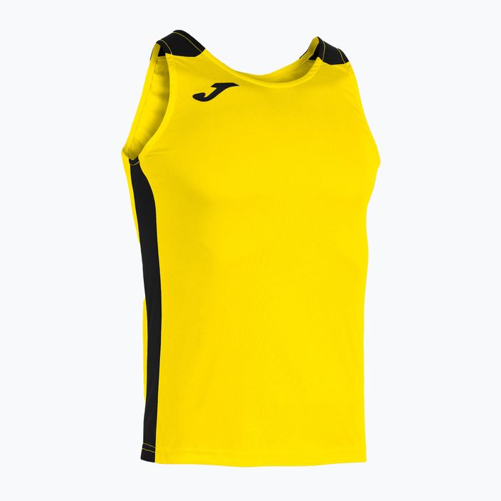 Top de alergat pentru bărbați Joma Record II yellow/black 8