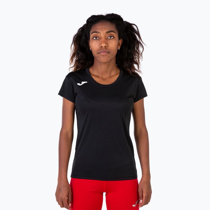 Joma Record II tricou de alergare pentru femei negru 901400.100 2