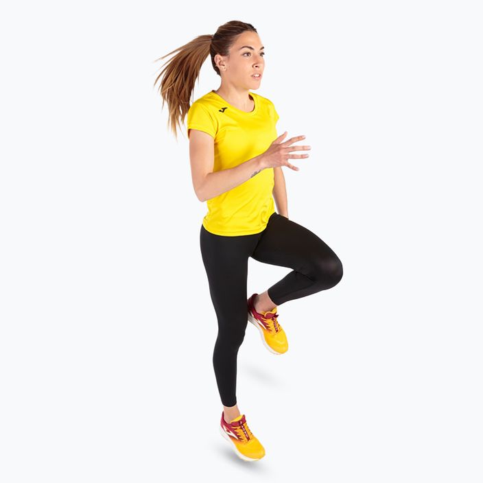 Tricou de alergat pentru femei Joma Record II yellow 5