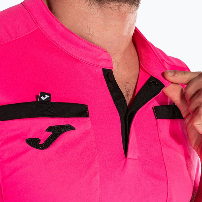Tricou de fotbal pentru bărbați Joma Referee roz 101299 4