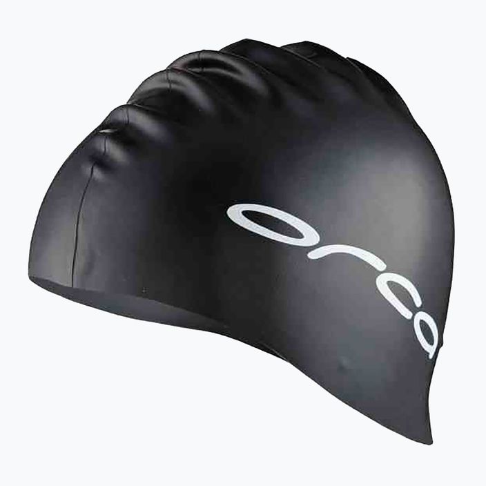 Orca silicon de înot șapcă negru DVA00001 2