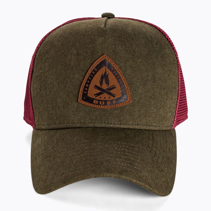 Șapcă de baseball BUFF Trucker Lowney verde 125364.854.30.00 4
