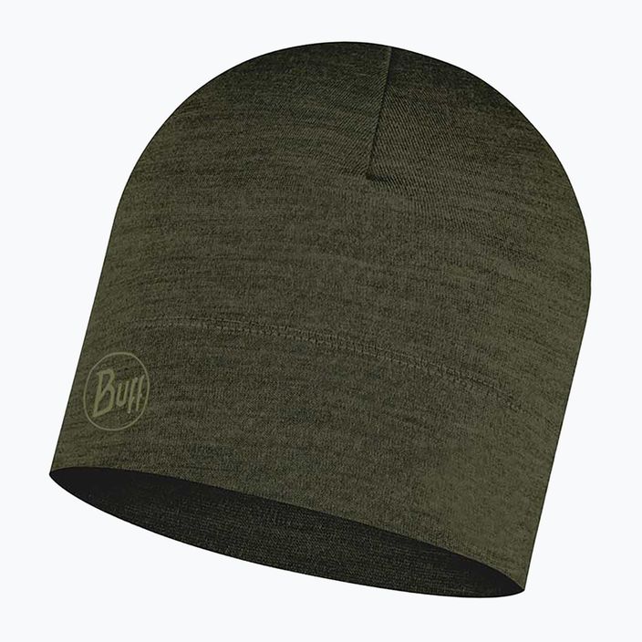 BUFF Pălărie ușoară din lână Merino Verde solid 113013.843.10.00 4