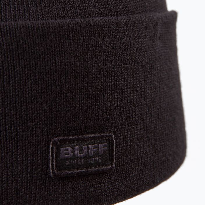 BUFF Pălărie tricotată Niels negru 126457.999.10.00 3