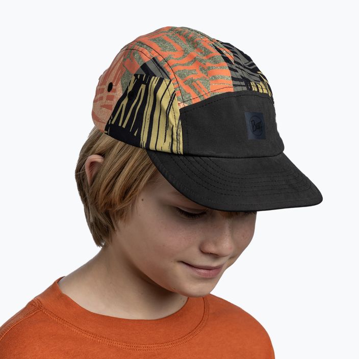 Șapcă de baseball pentru copii BUFF 5 Panels Noru negru 131315.999.10.00 8