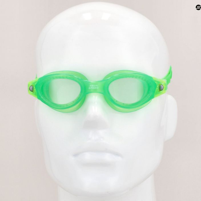 Ochelari de înot pentru copii AQUA-SPEED Pacific Jr. verde 81 7