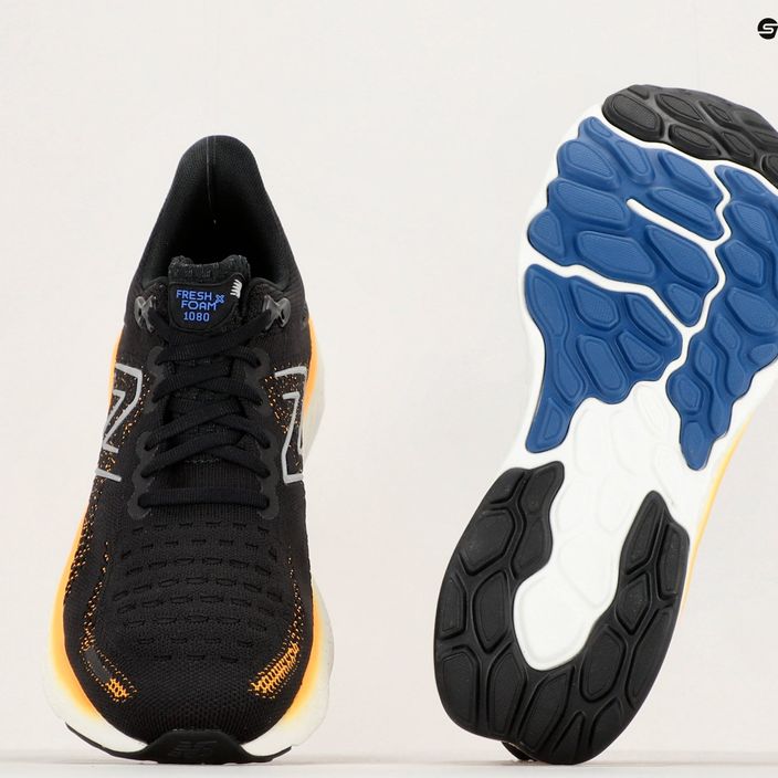 Bărbați New Balance 1080V12 negru / galben pantofi de alergare 12