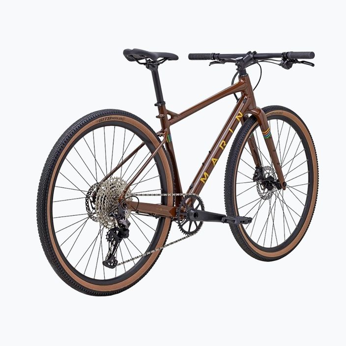 Bicicletă gravel Marin DSX 2 gloss brown/yellow 3