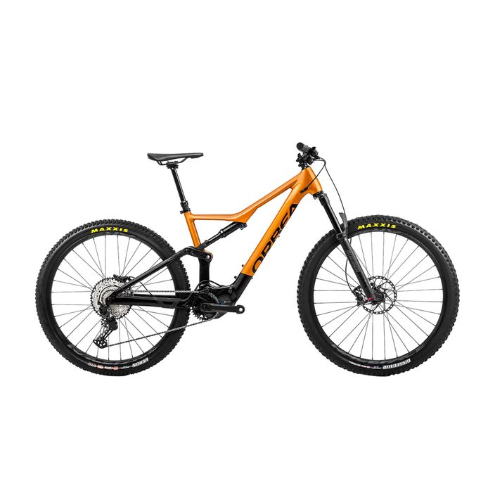 Bicicleta electrică Orbea Rise H30 540Wh portocaliu/negru Orbea Rise H30 540Wh portocaliu/negru 2