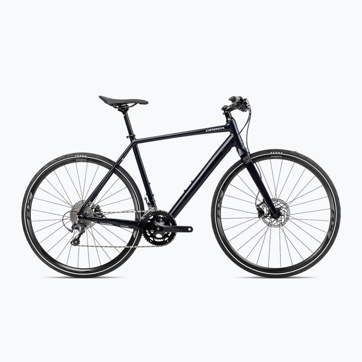 Orbea Vector 10 2023 bicicletă de oraș negru noapte metalică