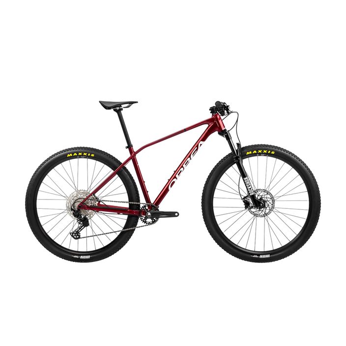 Bicicleta de munte Orbea Alma H20 2023 roșu închis metalic/alb chic mountain bike 2