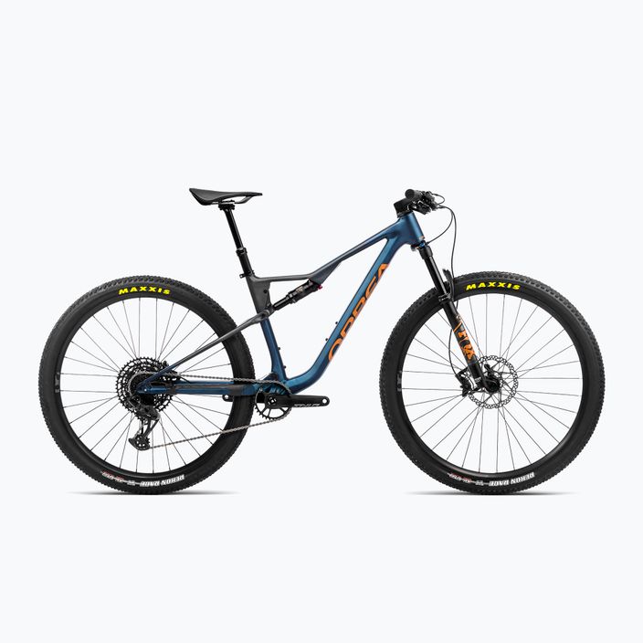 Bicicleta de munte Orbea Oiz H20 2023 moondust blue/leo orange